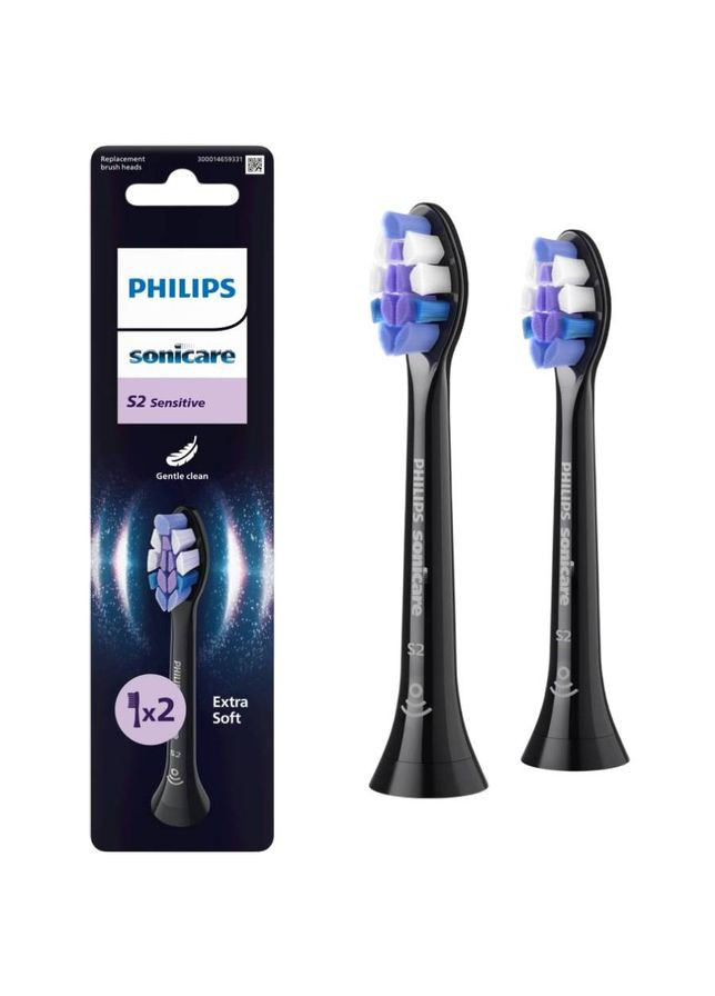Насадки для зубной щетки Sonicare Sensitive 2шт (HX6052/88) Philips (357210645)