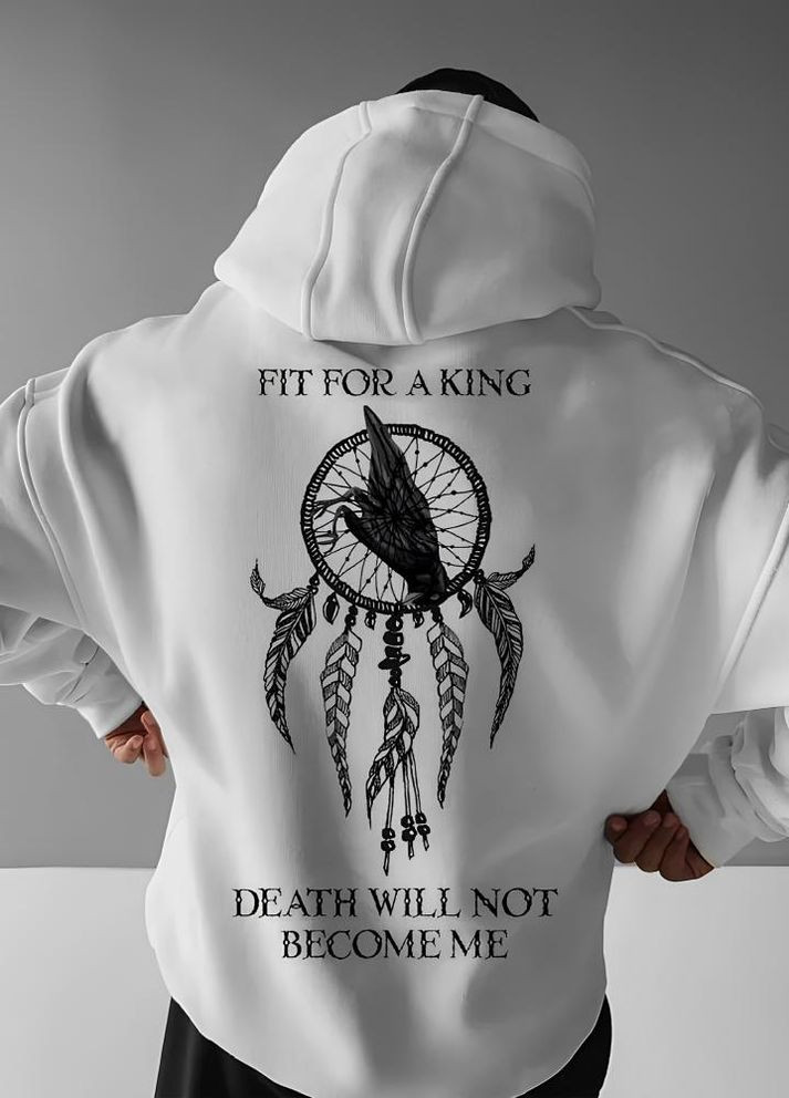 Худи с дтф (оверсайз) No Brand (322897492)