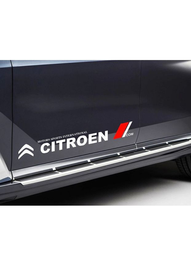 Полосы на двери авто 3D TUNING STUDIO Ситроен 720х90х0.15мм= 2 штуки No Brand (362499793)