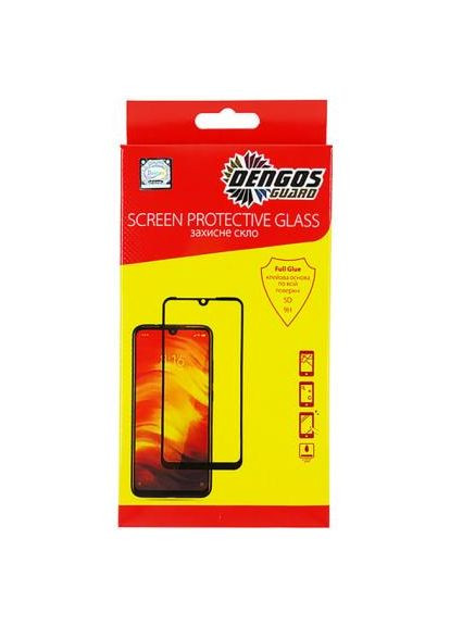 Стекло защитное (TGFG-SD-02) DENGOS Full Glue SD iPhone 12 Mini, black frame (366522880)