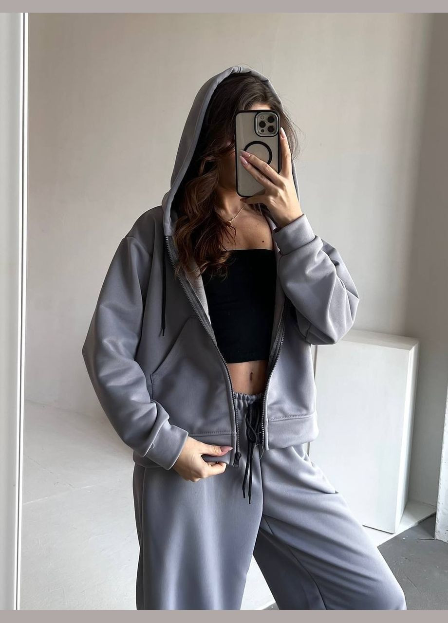 Жіночий спортивний костюм худі та штани MonCher (333801183)