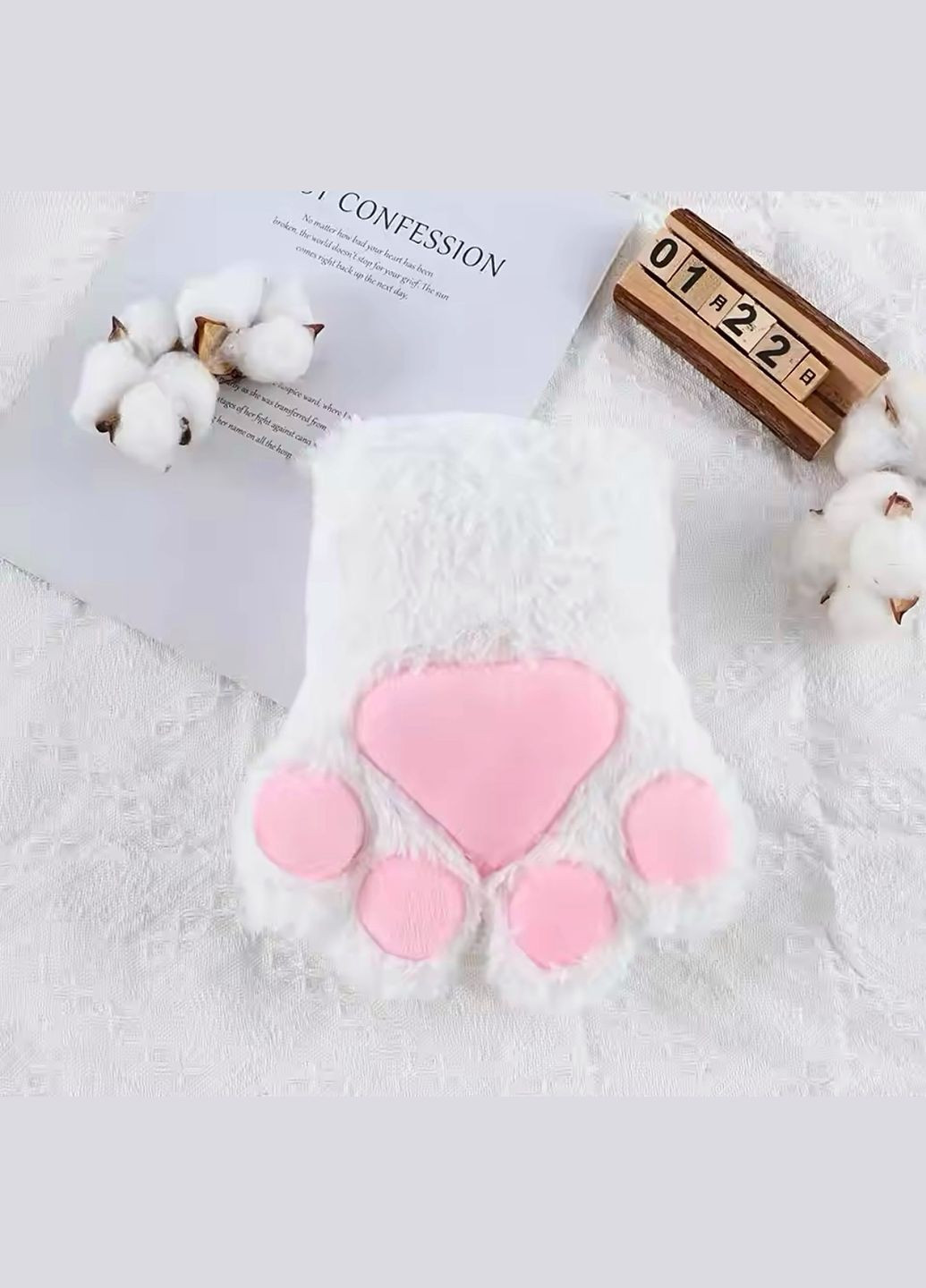 Рукавичка тепла хутряна "Лапка" (1 шт.) No Brand (316472685)