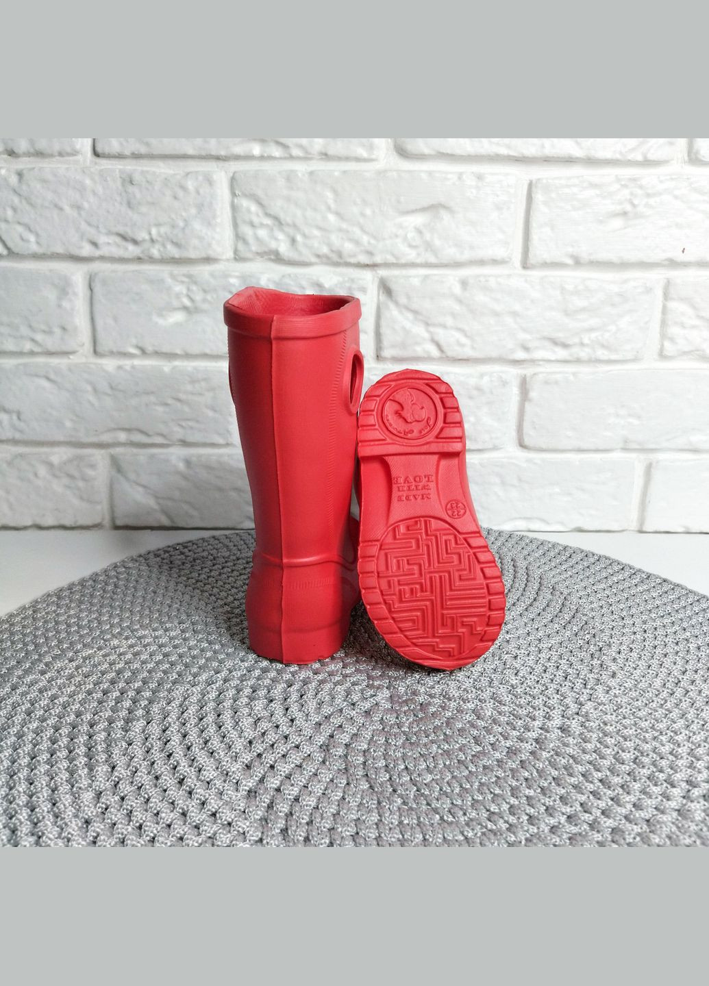 Гумові чоботи для дівчинки пінка червоні Jose Amorales (333012020)