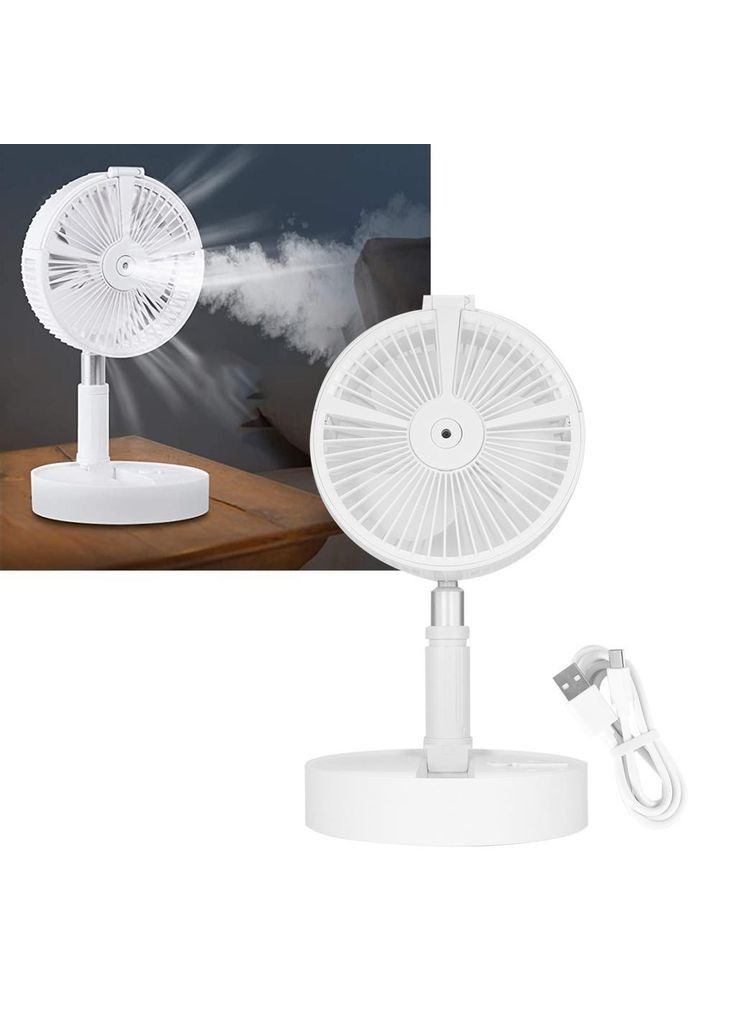 Вентилятор настольный- напольный на аккумуляторе + USB E-Dream USB 7200mAh с телескопической ножкой до 100 см Po Fanu (328265838)