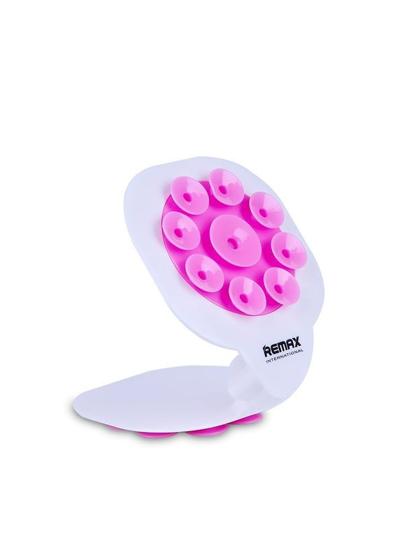 Подставка для смартфона на присосках Octopus Pink Remax (313238303)