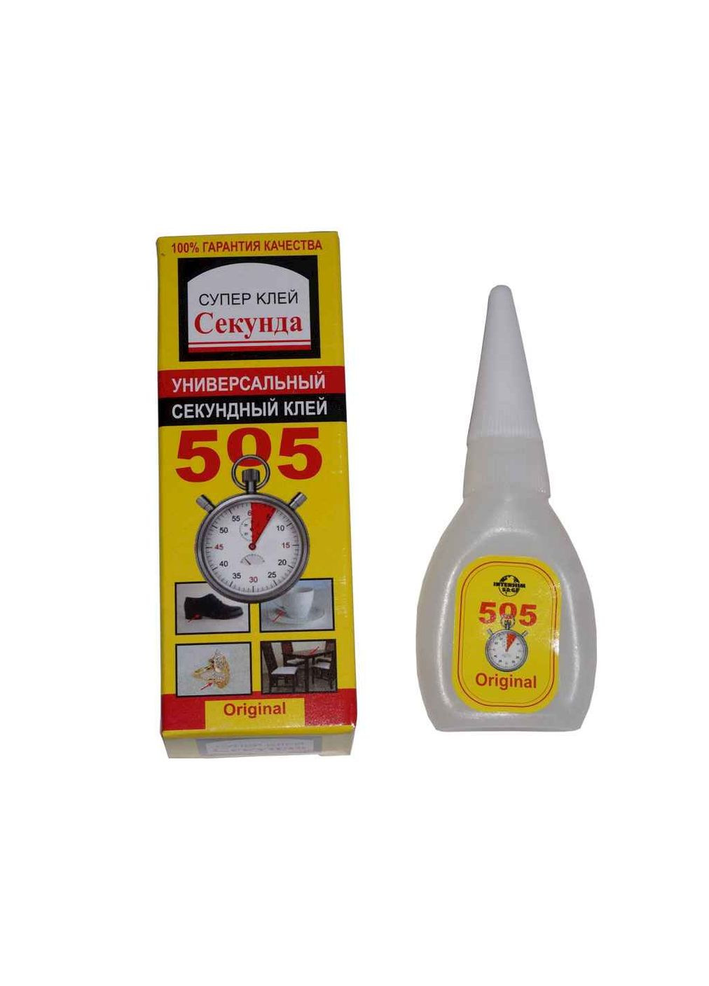 Клей 20г универсальный 505 ІнтерХім (357221180)