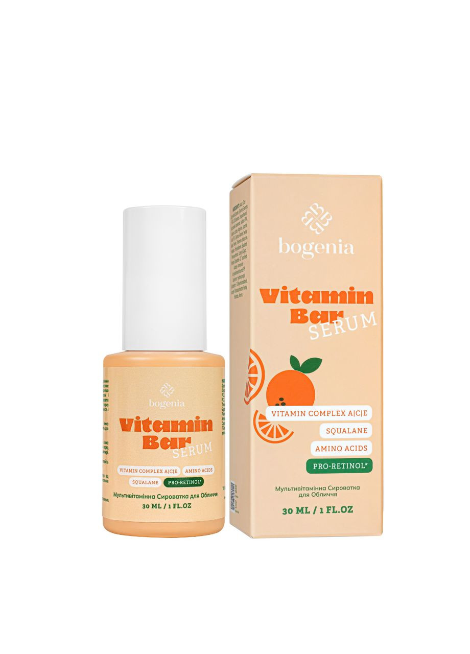Сироватка для обличчя мультивітамінна Vitamin Bar Serum 30 мл (BG439 (001)) Bogenia (355313046)