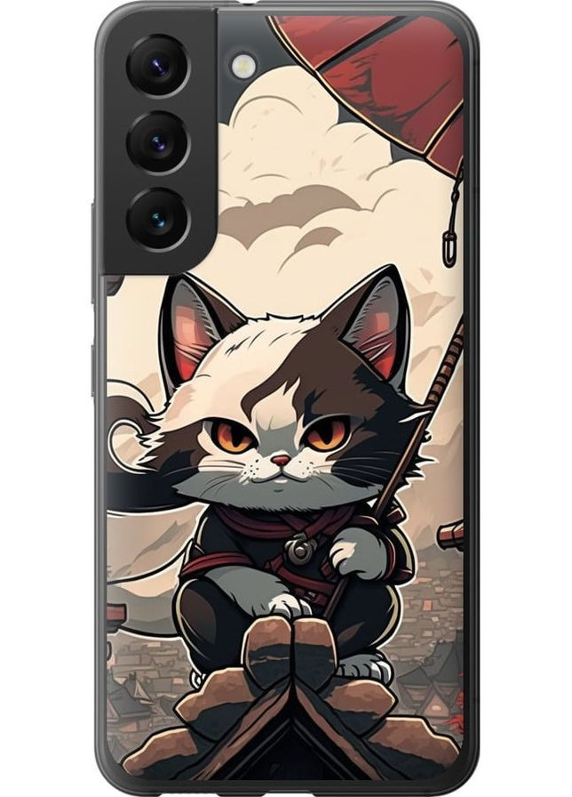Силіконовий чохол 'Японія - кіт на даху' для Endorphone Samsung Galaxy S22 (278236698)