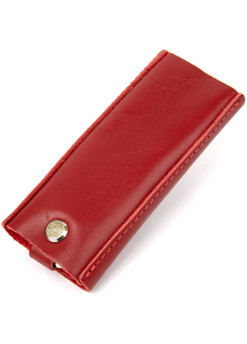 Яркая кожаная ключница 11353 Grande Pelle (329150629)