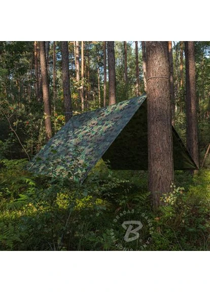Тент камуфляж CAMOforest, 3х5м, 90 г/м², PLCF903/5 Bradas (386995684)