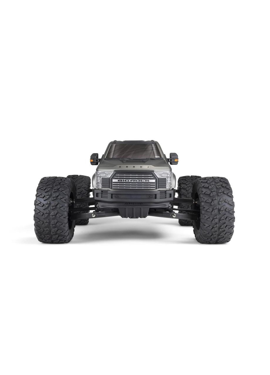 Машинка на радиоуправлении 1/7 BIG ROCK 6S 4X4 RTR Brushless Monster Truck (Gun Metal ARA7612T1) Arrma (349443358)