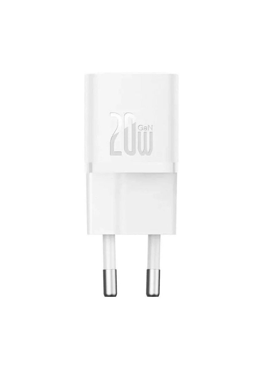 Сетевое зарядное устройство для GaN5 Fast Charger(mini) 1C 20W EU White Baseus (322231872)
