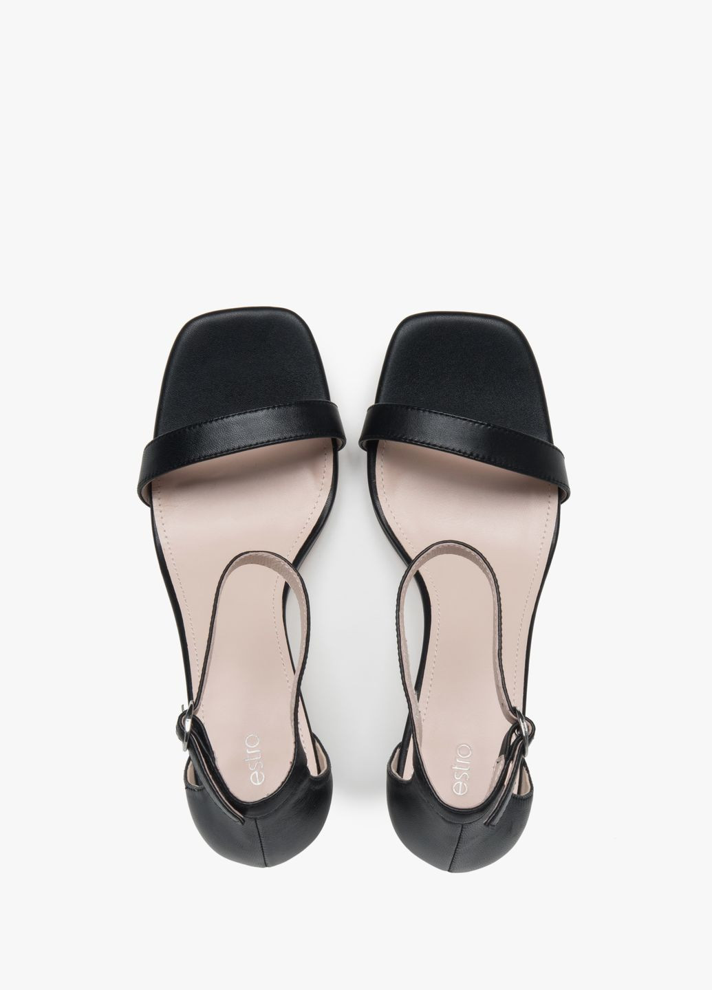 Босоніжки, колір чорний Estro (335006721)