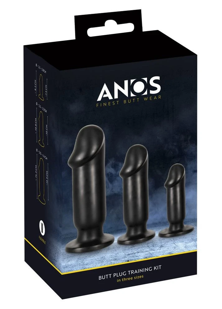 Набір анальних фалоімітаторів ANOS Butt plug training kit wi Orion (383110791)