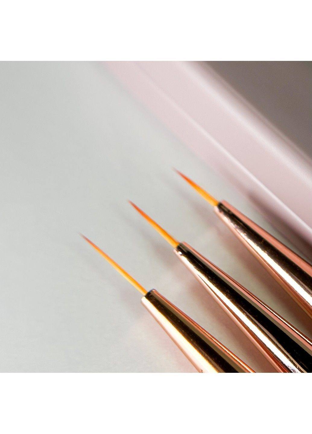 Пензлик для малювання 7 мм із захисним ковпачком, золотий Loya (365783439)