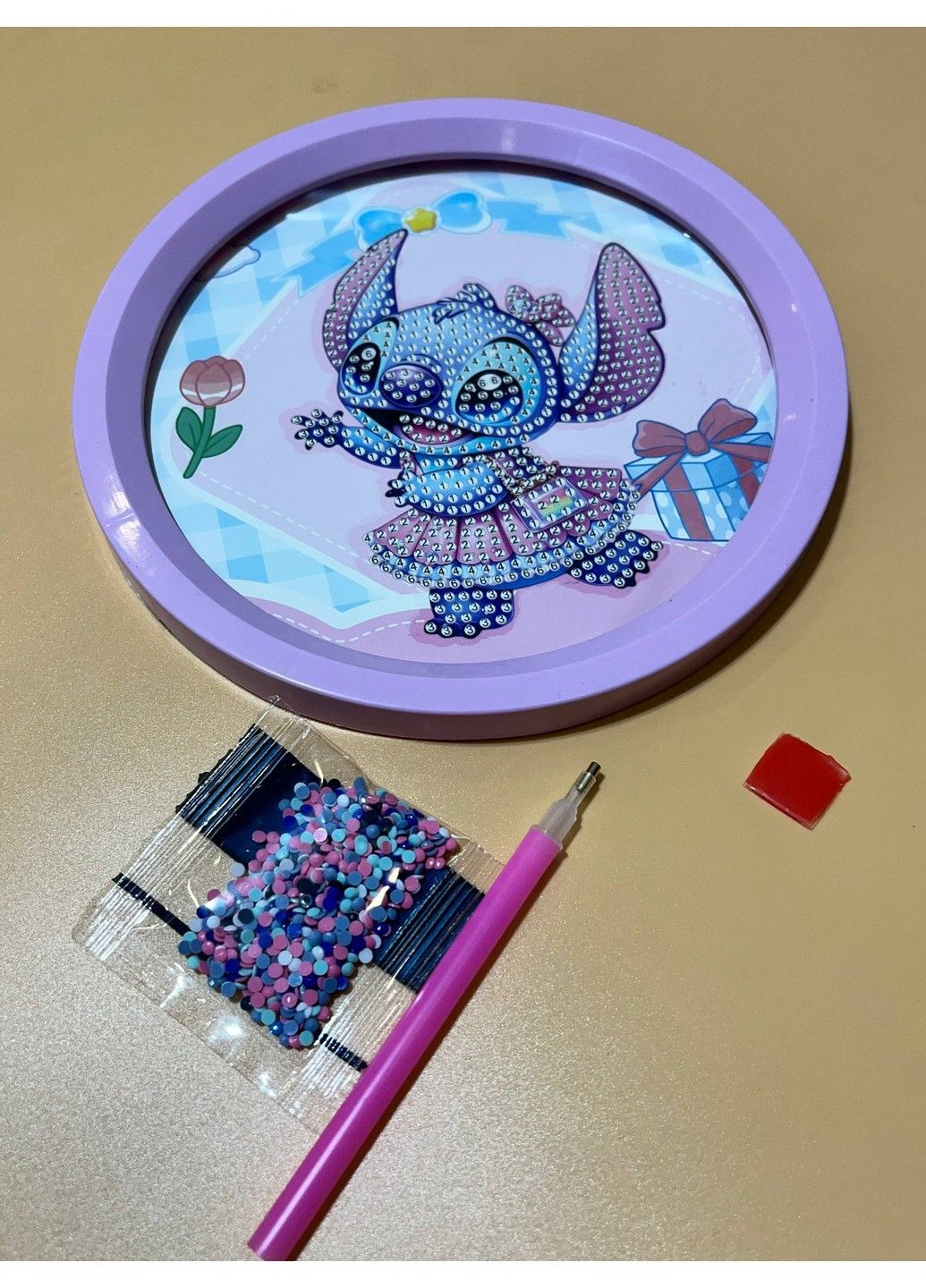 Алмазна мозаїка Лабубу, Стіч No Brand (361151766)