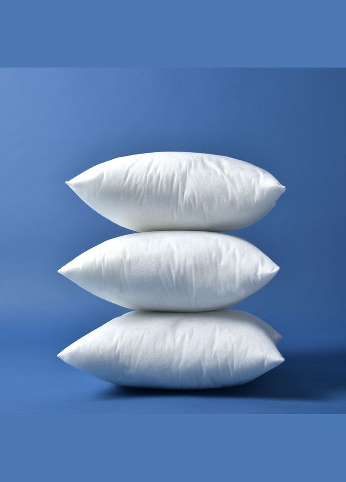 Набір із трьох подушок 45x45 - внутрішні для декоративних наволочок білий IDEIA (315146465)