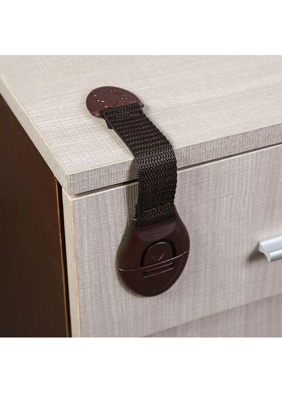 Замок безпеки для дітей на меблі гнучкий 20 см No Brand (369502839)