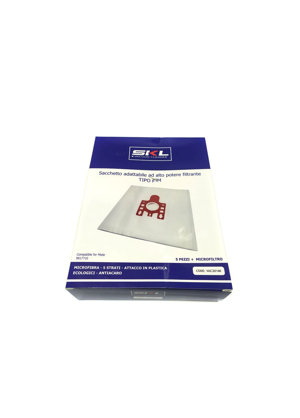 Набір мішків FJM 5 шт. для пилососа Miele 9153490 + фільтр SKL (366391160)