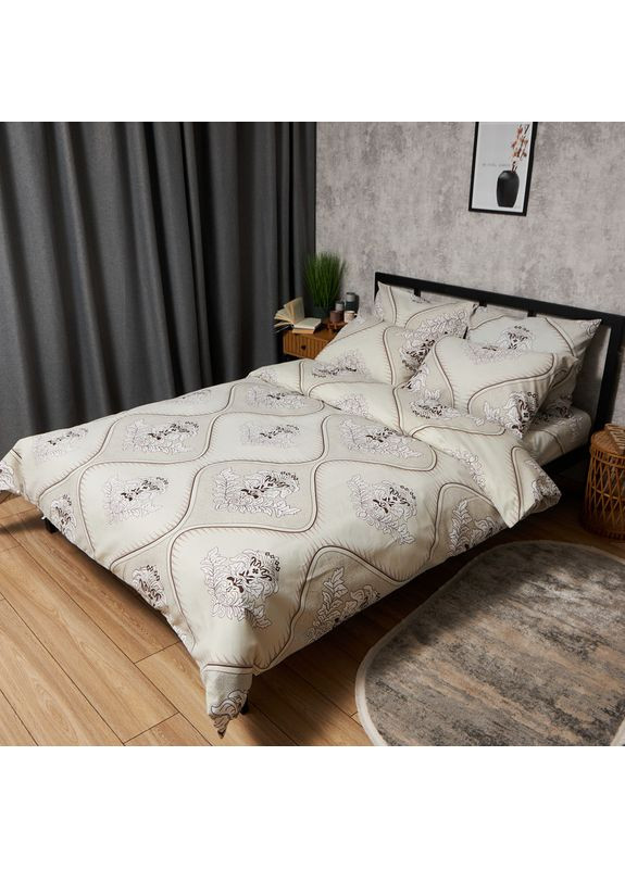 Комплект постільної білизни Мікросатин Premium King Size 220x240 наволочки 2х70х70 (MS-820009977) Moon&Star Royal Elegance (356115044)