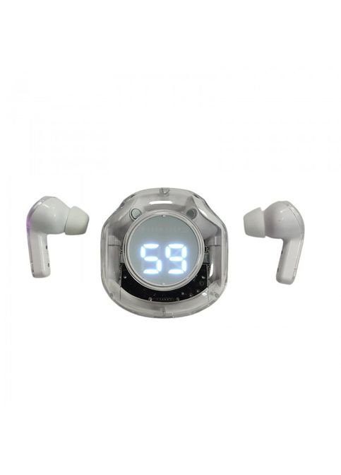 Бездротові bluetooth-навушники Ultrapods Pro N73 LED-дисплей з індикатором заряду Білий No Brand (323486550)