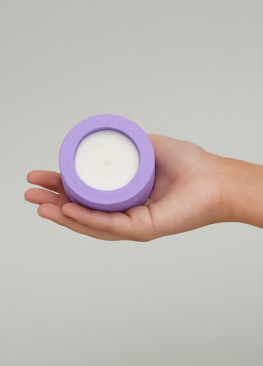 Еко свічка аромат Ніжний бузок (SvS-900.4) Svich Shop ЕКО (317435394)