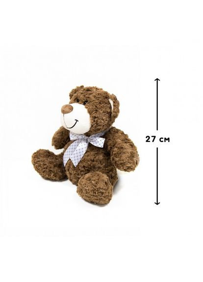 Мягк. игр. – Медведь (коричневый, с бантом, 27 cm) Grand (290110781)