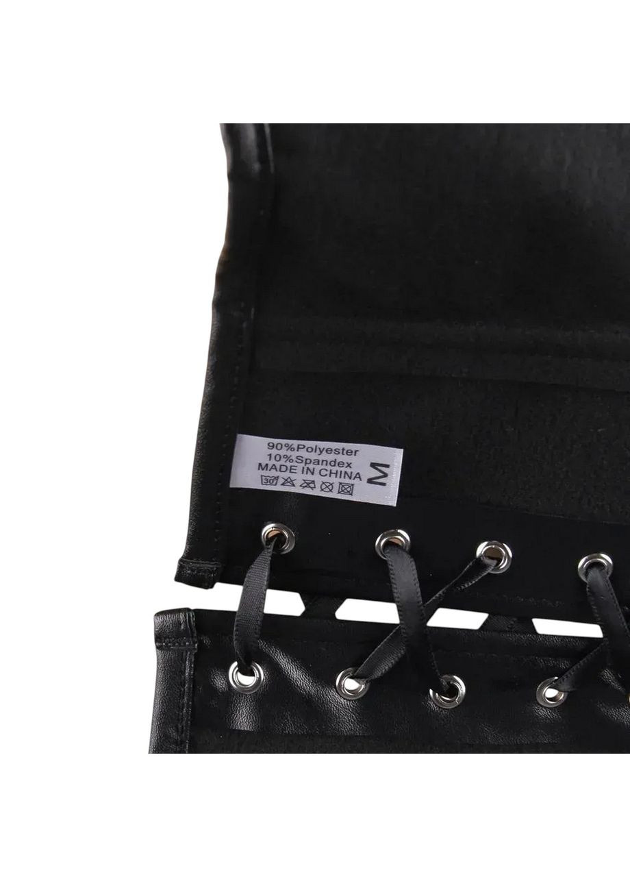 Черный демисезонный эротический костюм корсет с юбкой и трусиками сексуальный наряд для эротических игр, размер s No Brand