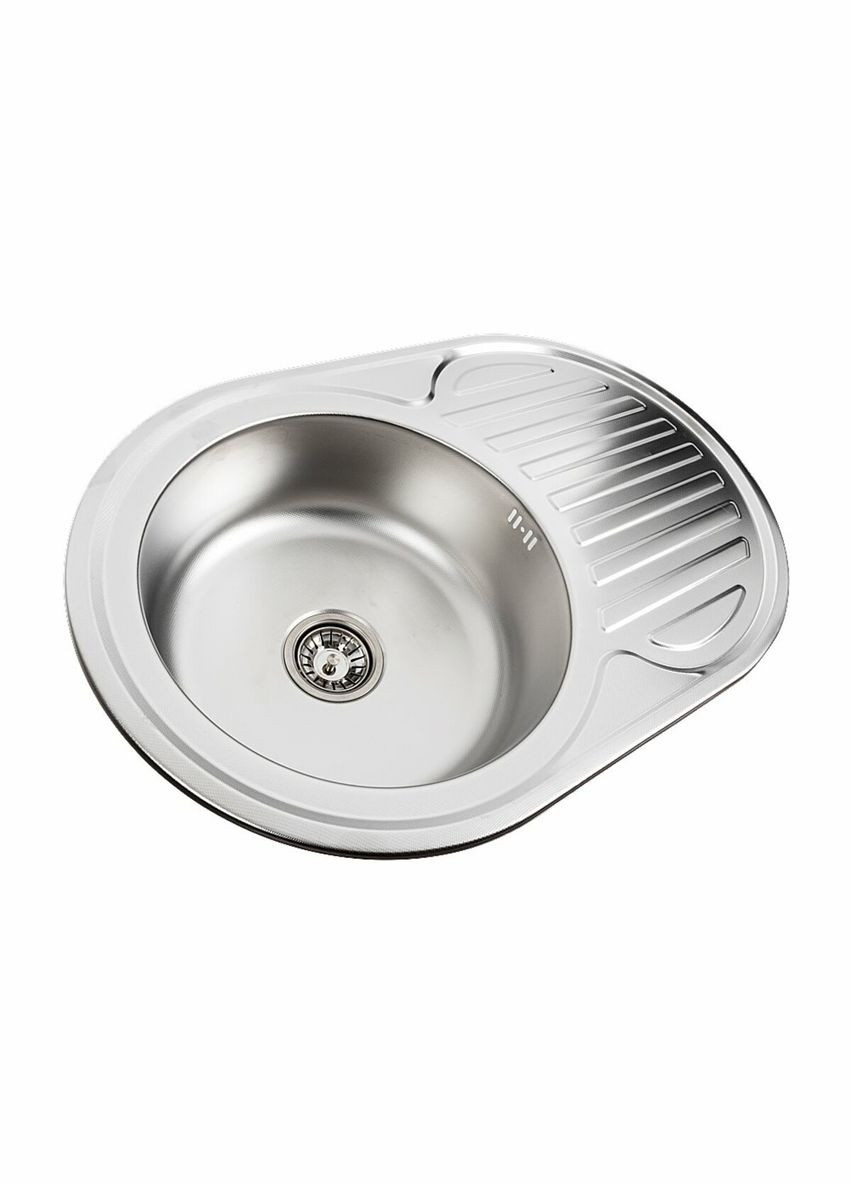 Кухонная мойка из нержавеющей стали ДЕКОР 7750 (0,8/180 мм) Valeso (336936331)