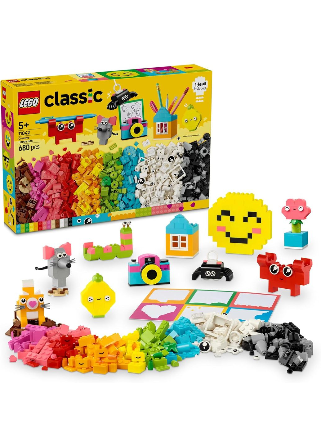 Конструктор Лего Классик Творческая коробка счастья Classic 11042 Lego (372012593)