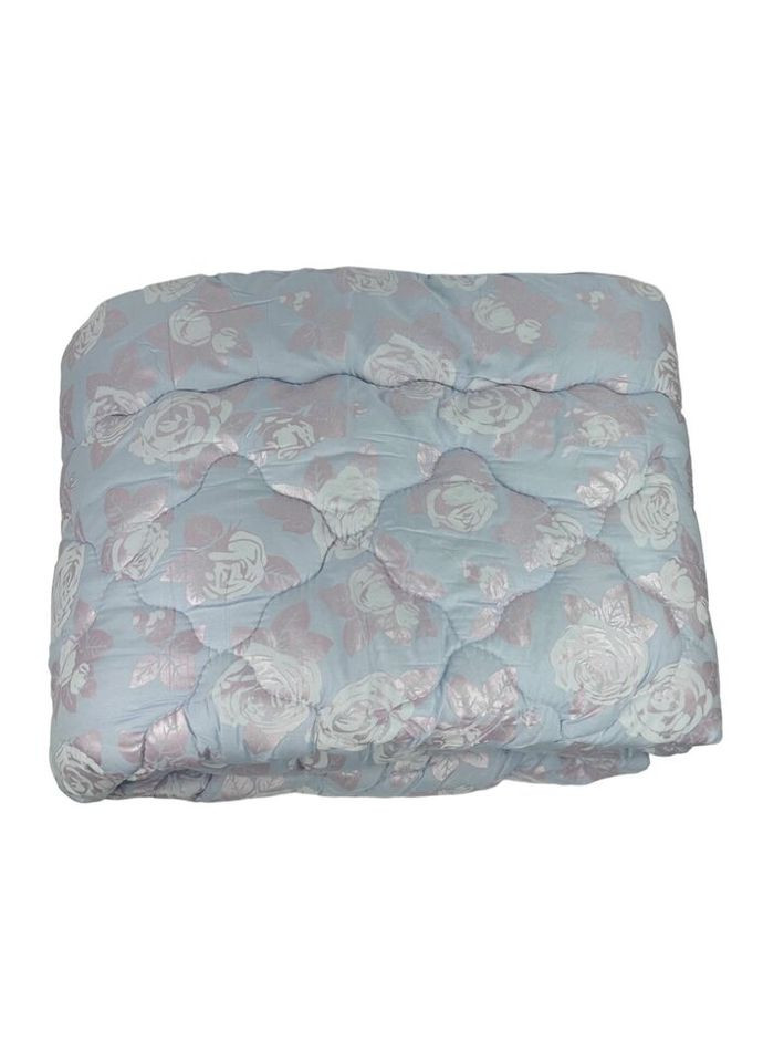 Одеяло евро закрытое Цветок 20385 195х215 см перламутровое Arda (335583808)