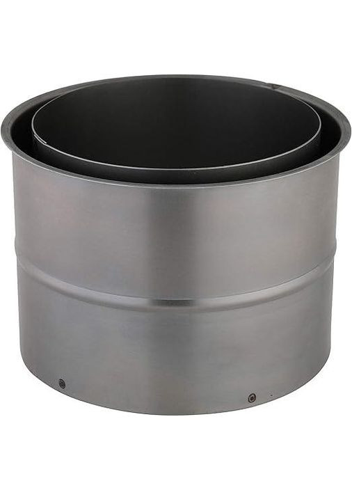 Двустенная дымоходная труба Kamino - Flam 331855, серебристая, 150 мм No Brand (301088060)