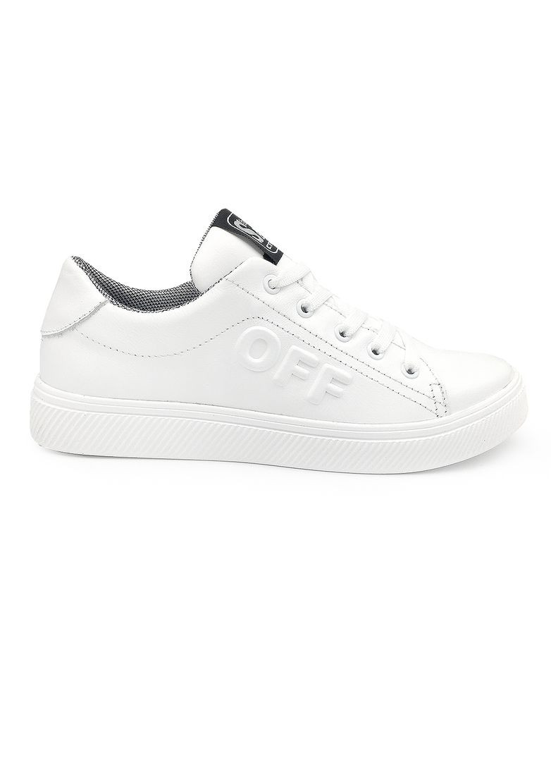 Белые мужские кожаные белые кеды. размер 40-26,5 см. Crossav