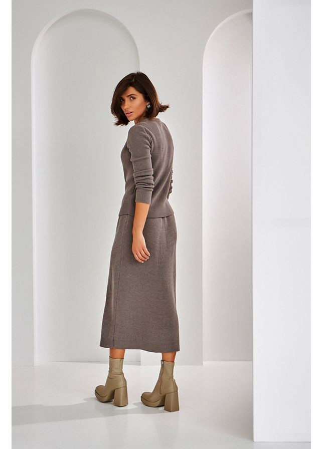 Комфортна в'язана спідниця з м'якої текстури (2469) Triko Bakh (360919861)