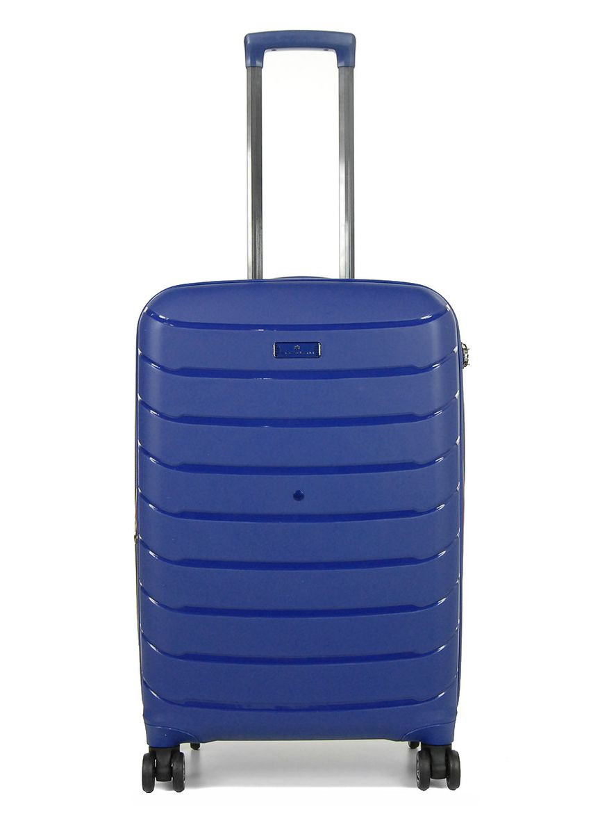 Чемодан дорожній (M) Поліпропілен 61303 "Cologne" 59,5 л 66х42х24 см Snowball (297643099)