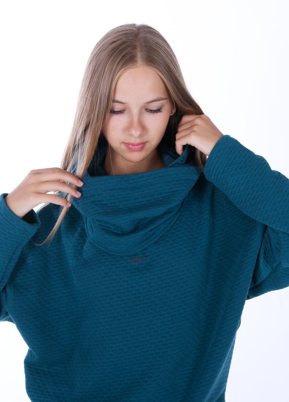 Одежда женская худая 121123 ОВ т.бирюзовая GR8896 США S(р) Reebok (371885196)