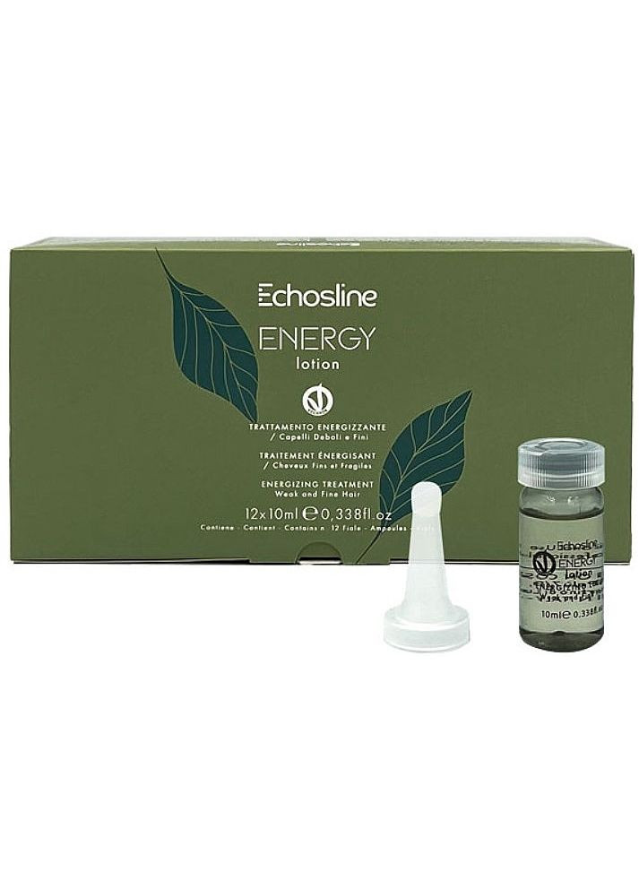 Энергетический лосьон для тонких и слабых волос, в ампулах Energy Lotion 12x10ml (1181942-187296) Echosline (368634699)