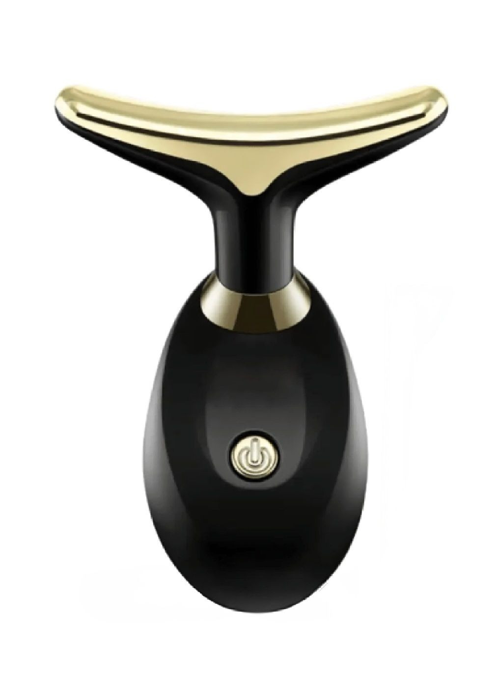 Мікрострумовий ліфтинг масажер для обличчя шиї з роботою від батарейок 3 режими 2.5 Вт 12х8.7 см (479774-Prob) Чорний Unbranded (323580124)