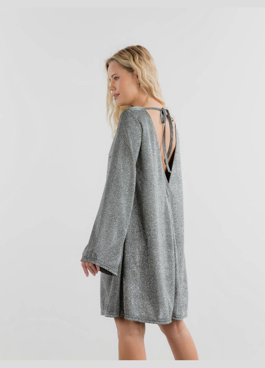 Темно-сіра сукня Romashka однотонна