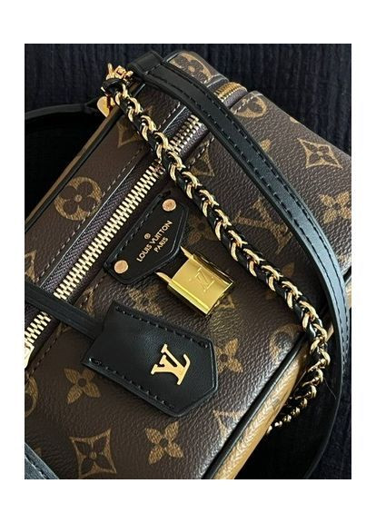 Сумочка жіноча шкіряна коричнева Сумка Louis Vuitton Vanity луі віттон No Brand (365250879)
