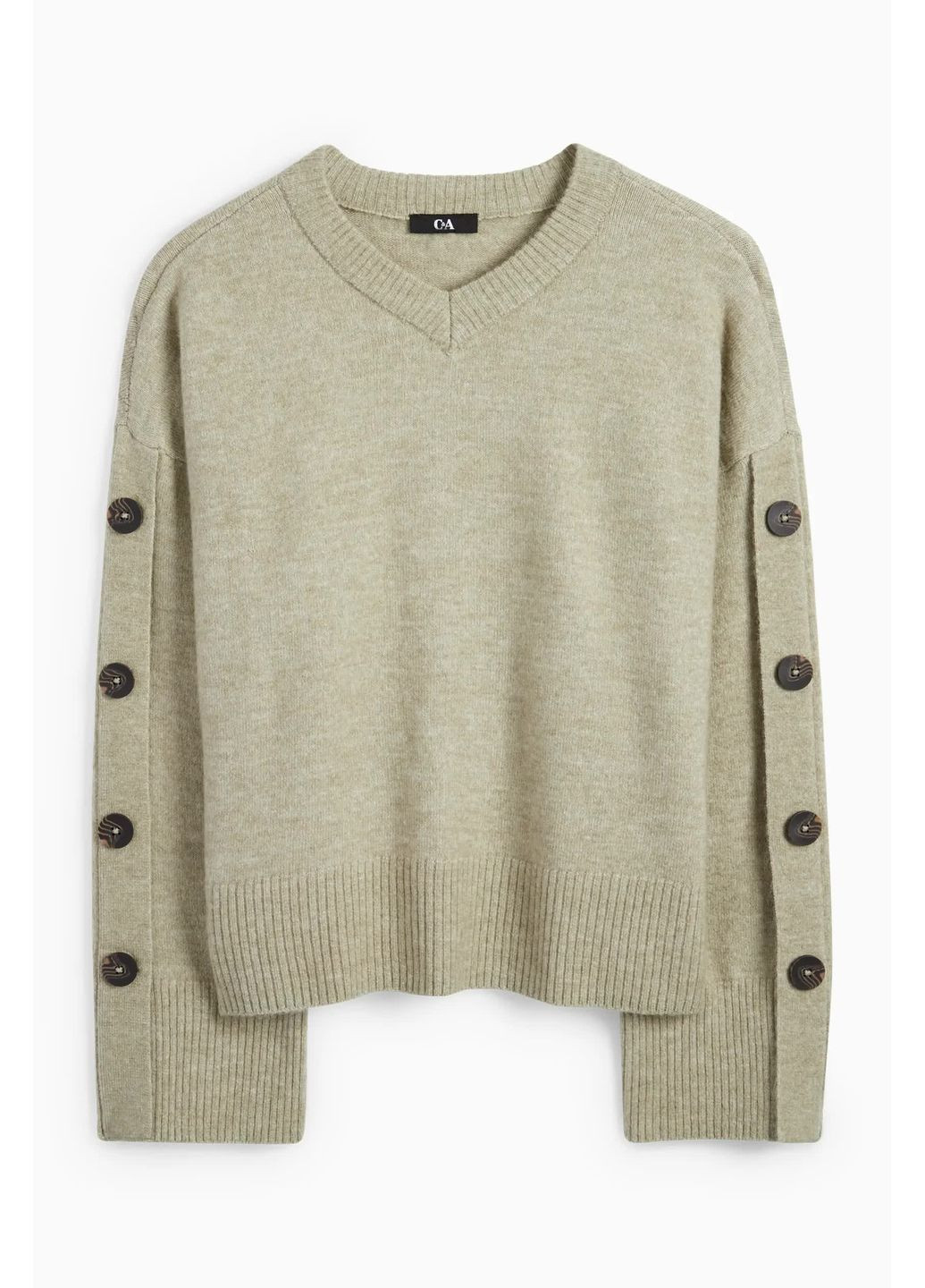 Салатовый демисезонный свитер C&A