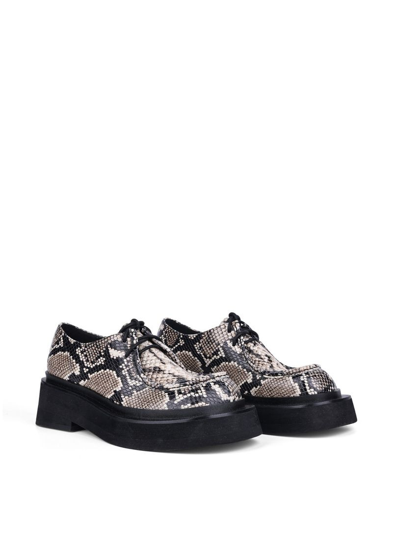 MIRATON Жіночі Туфлі YD2647-04-1 Сірий Шкіра сірий з, китай — демісезон (302651756)