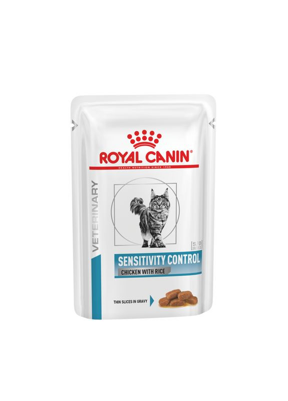 Влажный корм для котов Sensitivity Control при пищевой аллергии 85 г 40350011 Royal Canin (267147591)