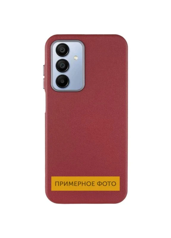 Чехол накладка для Xiaomi Redmi A3 TPU, искусственная кожа, красный No Brand (402066906)