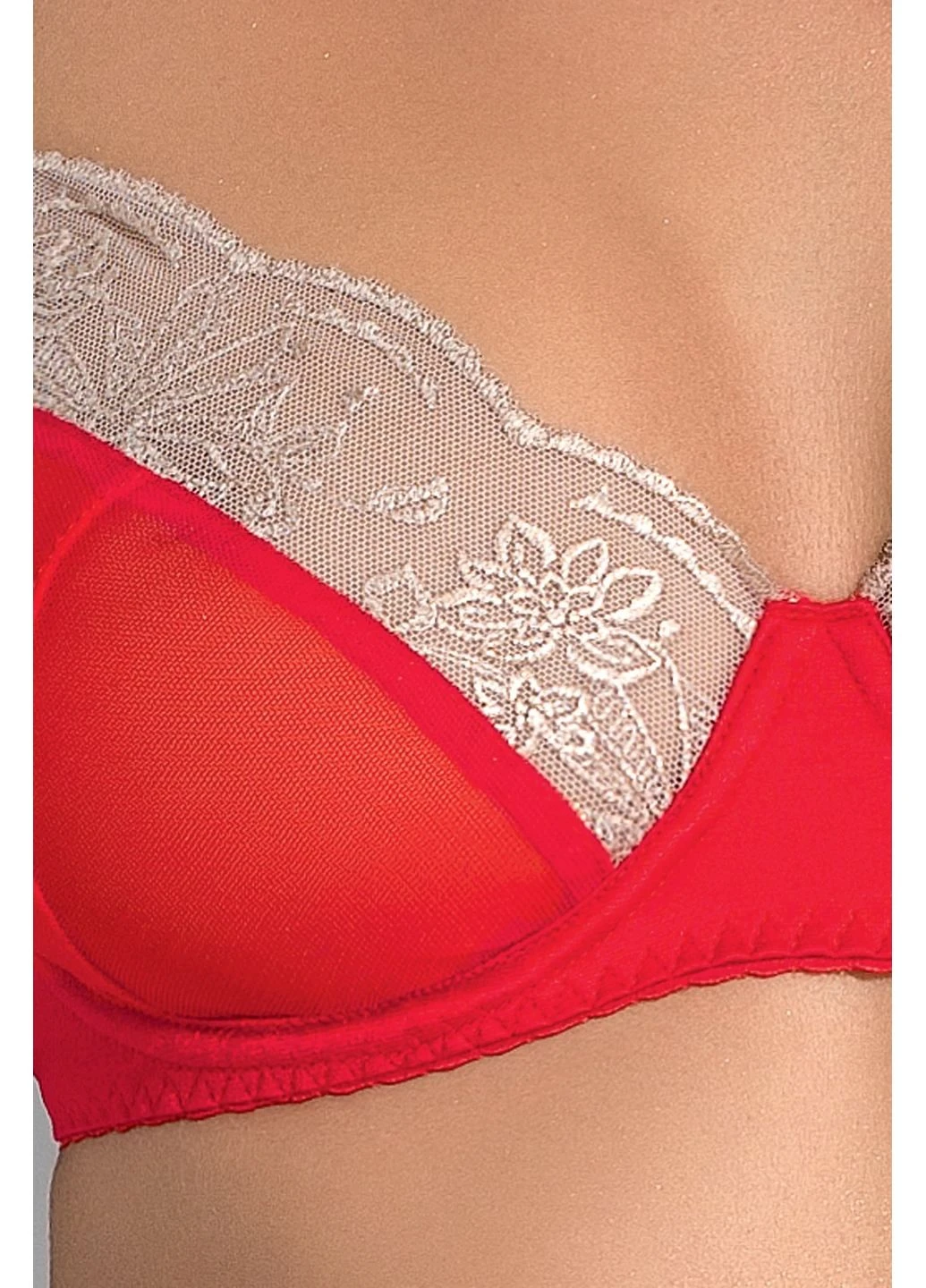 Красный демисезонный эротический комплект loraine set - cherrylove Passion