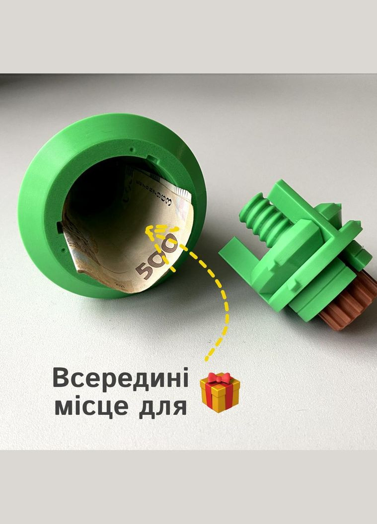 Головоломка Ялинка з лабіринтом і сховком, 3D-пазл з декором, подарунок на Різдво No Brand (366890044)