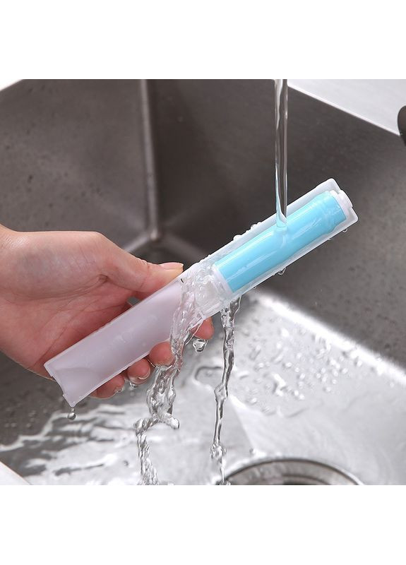 Складной липкий ролик для чистки одежды, компактный валик для одежды, мебели ( ) China (366874331)