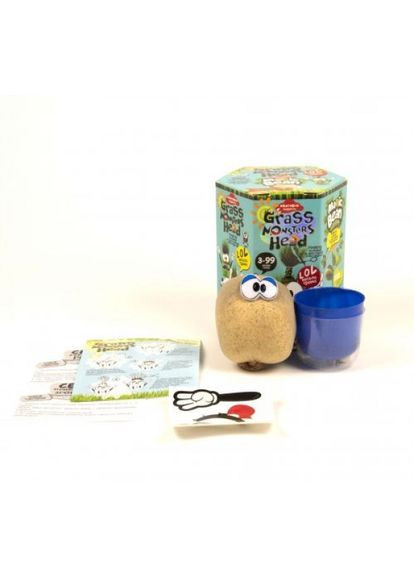 Набір креативної творчості "Grass Monsters Head" (укр.) Danko Toys (342114096)