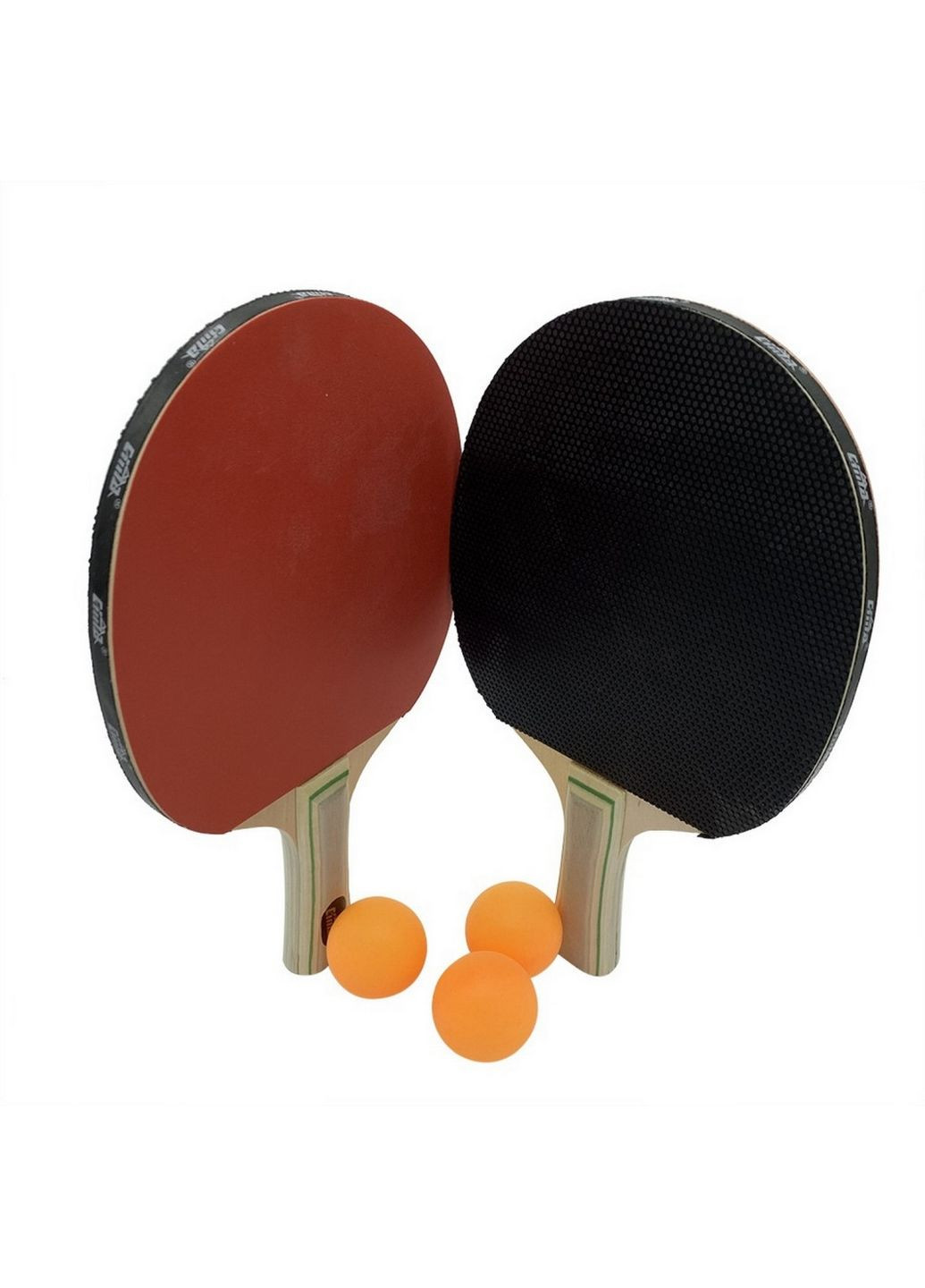 Набір для настільного тенісу "Cima" (2 ракетки, 3 кульки) 30х17х5 см Newt (289459177)