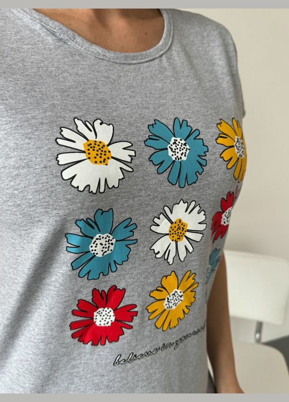 Футболка ISSA PLUS WN20-597 сіра Magnet - (301037277)